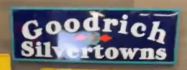 Goodrich Silvertowns Tires SSP Sign