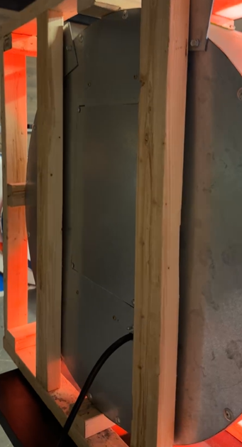 Polarine Motor Oil DSP Sign with Added Neon