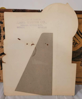 Roach Doom Cardboard Lithograph Easel-back Standee Sign