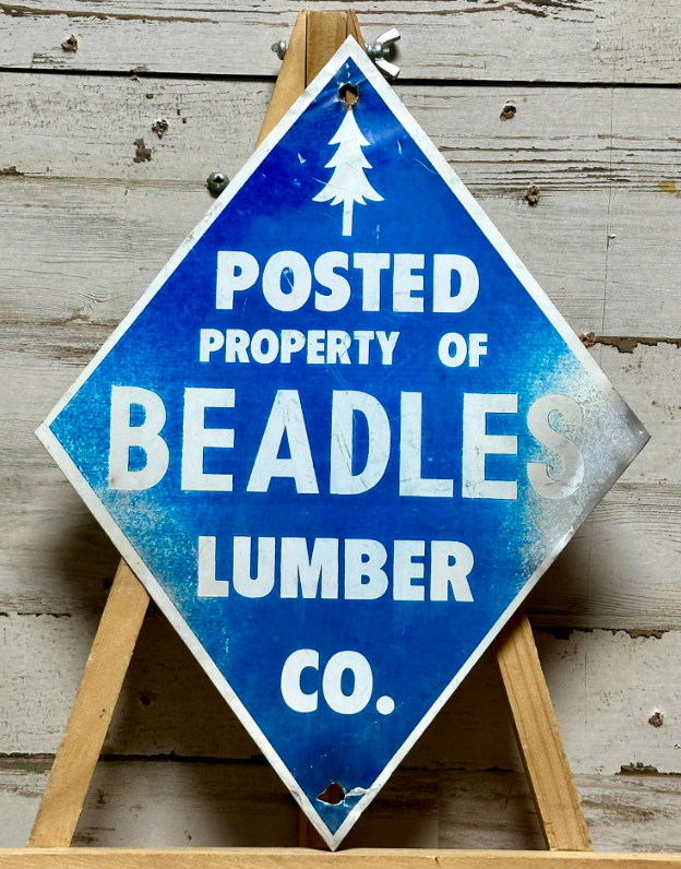 Beadles Lumber Company SST Sign