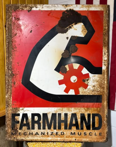 Farmhand Mechanized Muscle SST Sign