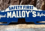 Malloy’s Certified Hybrids SST License Plate Topper Sign