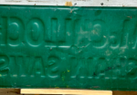 McCulloch Chain Saws SST Embossed Sign