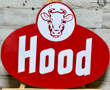 Hood Ice Cream SST Sign