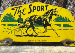 The Sport Equestrian Harness Racing SST License Plate Topper Sign