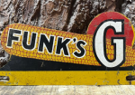 Funk’s G SST License Plate Topper Sign