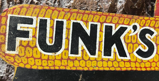 Funk’s G SST License Plate Topper Sign