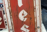 Firestone Hot Dog Vertical SST Sign