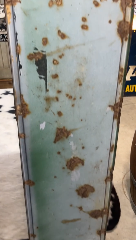 Sinclair Opaline Motor Oil SSP Vertical Sign