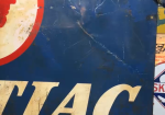 Pontiac Authorized Sales & Service DST Die Cut Smaltz Sign