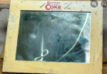 Koppers Coke Genuine Economical Heat Glass Mirror with Metal Frame