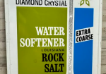 Diamond Crystal Water Softener Extra Course SST Embossed Sign