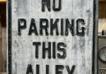 No Parking No Truck Parking SST Embossed Signs