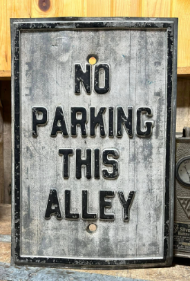 No Parking No Truck Parking SST Embossed Signs
