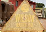 Wilson Dairy Pyramid of Quality SST Sign