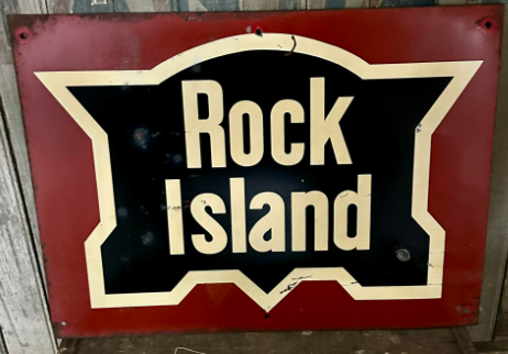 Rock Island Railroad SST Sign