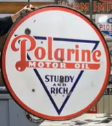 Polarine Motor Oil DSP 42 Inch Sign