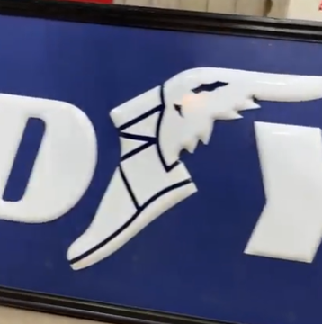 Good Year Tires Porcelain Letters Sign