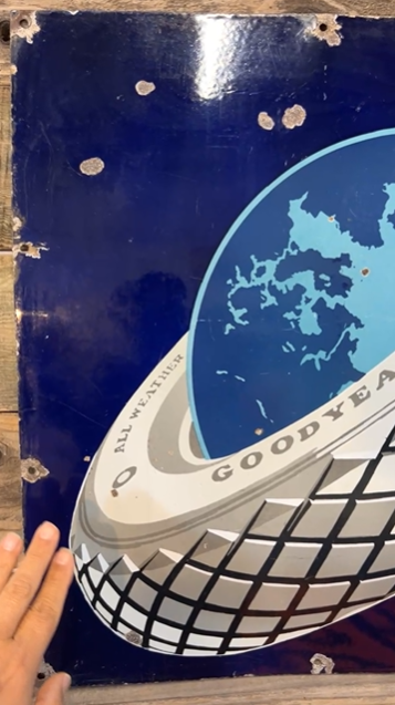 Good Year Service Center Good Wear SSP 6 Foot Sign