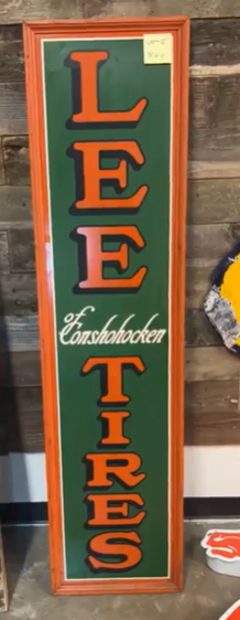 Lee Tires of Conshohocken SST Vertical Sign