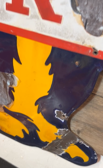 Bear Wheel Aligning Axel and Frame Service Die Cut SSP Sign