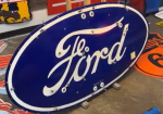 Ford Motor Company Blue Oval SSP 6 Foot Neon Skin Sign