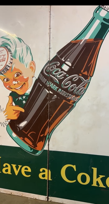 Have a Coke Coca-Cola SST Two-Piece Billboard Sign