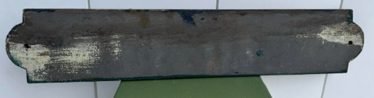 Tourist/Motel Full House Black Smaltz Paint Occupancy Sign