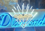 Diamonds SSP Color-Changing Neon Sign