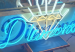 Diamonds SSP Color-Changing Neon Sign