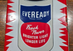 Eveready Fresh Power Longer Life Batteries SSP Sign