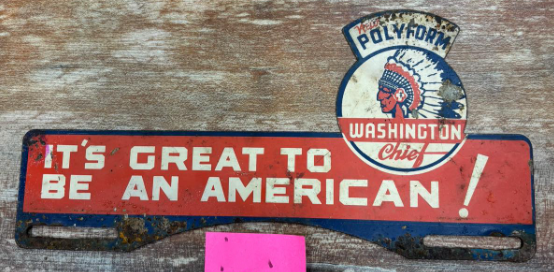 Washington Chief Polyform SST License Plate Topper