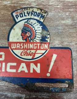 Washington Chief Polyform SST License Plate Topper