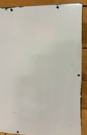 Texaco Diesel Chief White T SSP Pump Plate