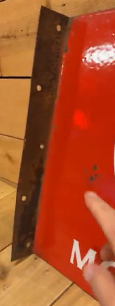 Standard Motor Oil DSP Foreign Flange Sign