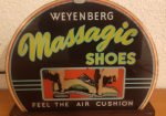 Weyenberg Massagic Shoes Single-Sided Light-Up Halo Countertop Display Sign
