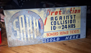 Southeastern Auto Repair Association Protection DST Flange Sign