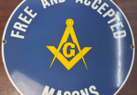 Free and Accepted Masons Square and Compass SSP 18 Inch Sign