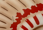 Indian Chief with Headdress Plastic Light-Up Lens Sign