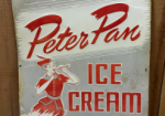 Demand Peter Pan Ice Cream SST Embossed Sign