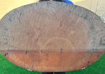 Skelgas Fuel Oval Wood Sign