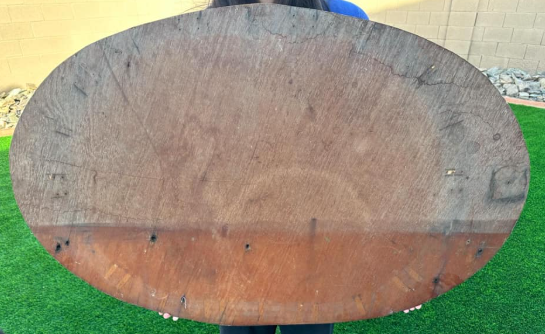 Skelgas Fuel Oval Wood Sign