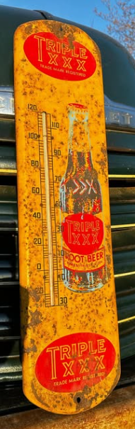Triple XXX Root Beer SST TubeThermometer