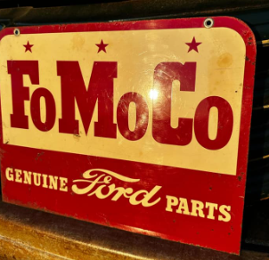 FoMoCo Genuine Ford Parts DST Sign