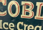 Coble Ice Cream Oval Die-Cut DST Sign