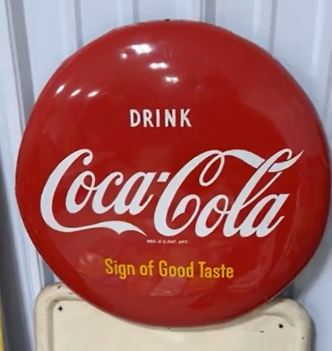 Coca-Cola Serve Coke at Home Six-Pack SST Pilaster Sign