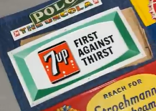 7Up First Against Thirst SST Sign