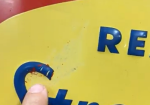 Stroehmann’s Sunbeam Bread SST Embossed Sign