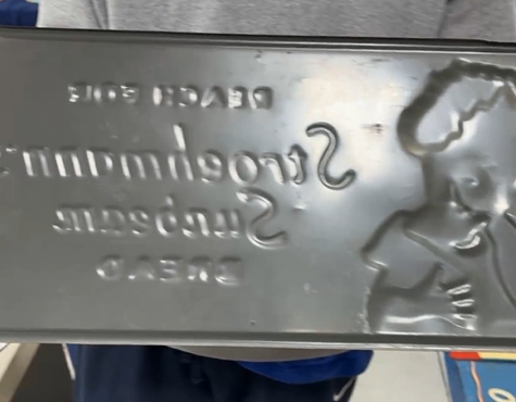 Stroehmann’s Sunbeam Bread SST Embossed Sign