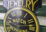 Jewelry & Watch Repairing DSP Die-Cut Sign